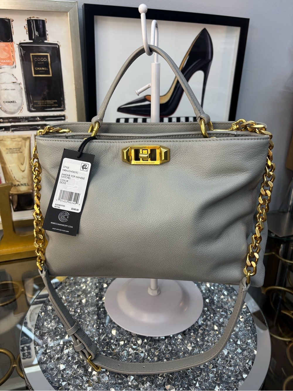 Rebecca Minkoff Amour Top Handle Satchel NWT